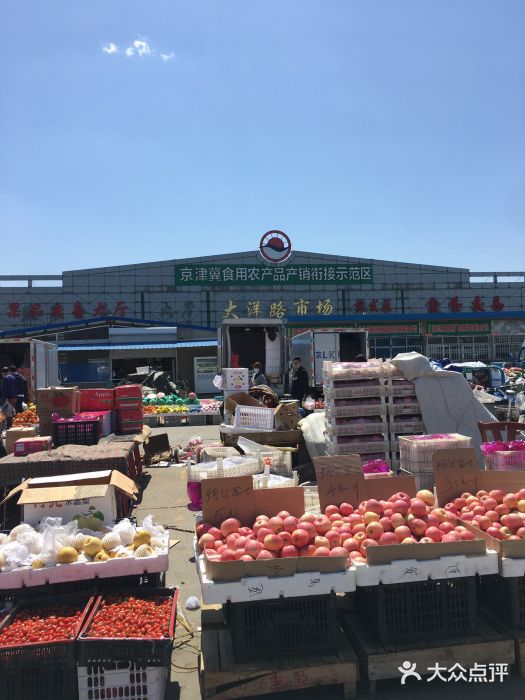 北京大洋路批發(fā)市場(chǎng) 食用農(nóng)產(chǎn)品批發(fā)流通的重要樞紐